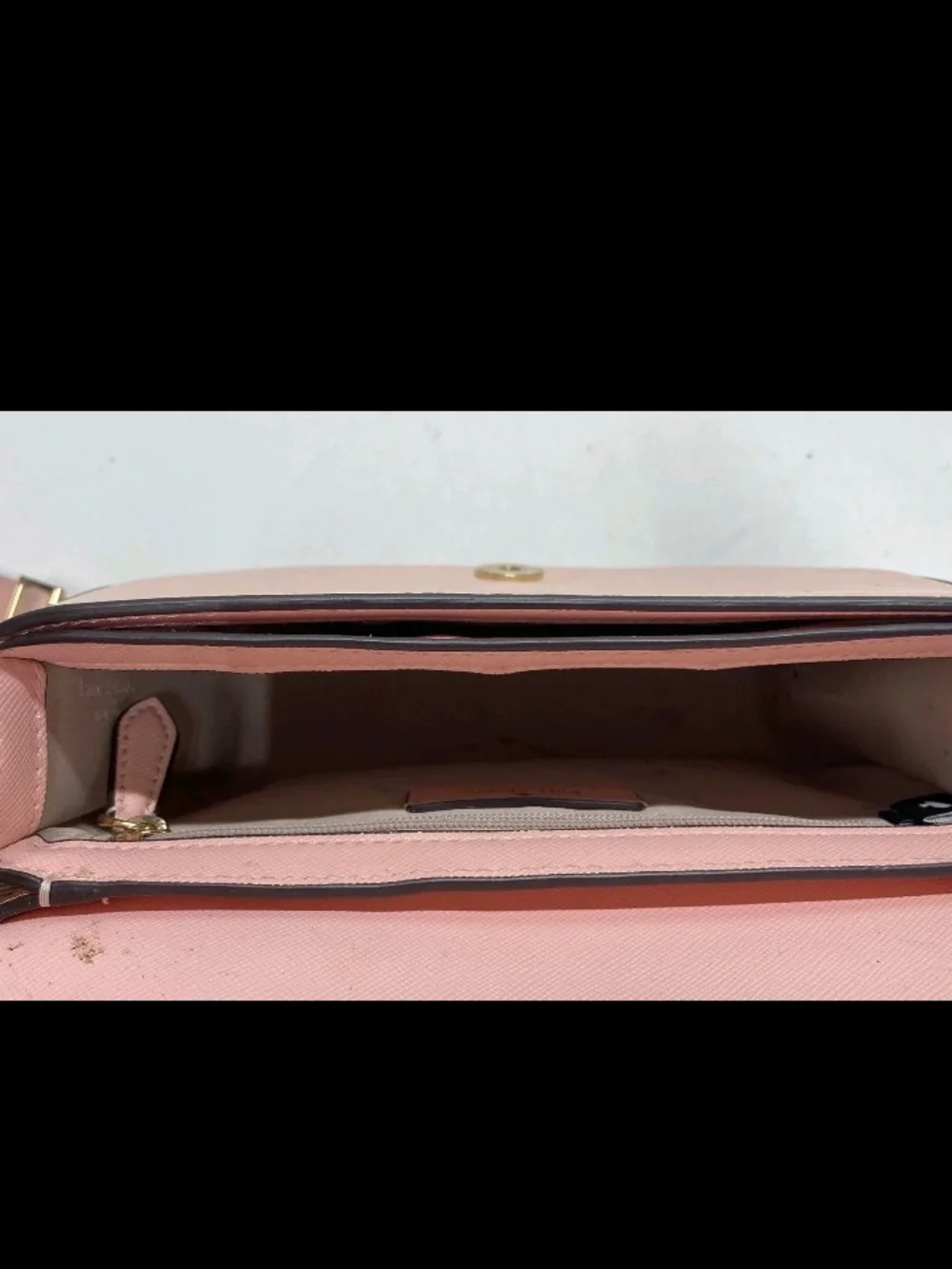 kate spade Pale Pink Crossbody Bag with Gold Hardware